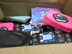 lot 343 image: Box of Pencil & Binder Pouches...