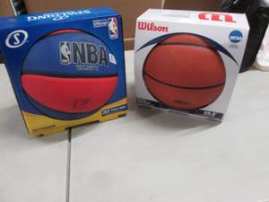 lot 362 image: NBA & NCAA Basketballs...