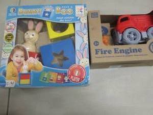 lot 372 image: Bunny Peek A Boo, Fire Engine...