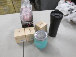 lot 44 image: 3 Magnetic Cup Holders, Insulated W...