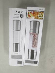 lot 50 image: 2- 2in1 Salt& Pepper Grinders...