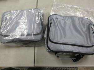 lot 59 image: 2 Silver Insulated Lunch Bags...