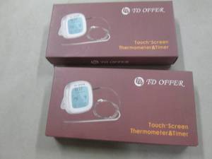 lot 64 image: 2 TouchScreen ThermometerTimers...