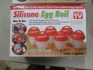 lot 67 image: 2- 6pks As Seen on TV Silicone Egg ...