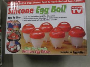 lot 68 image: 2- 6pks As Seen on TV Silicone Egg ...
