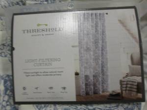 lot 96 image: 2 Threshold Ligth Filtering Curtain...