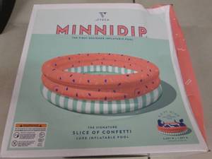 lot 133 image: MiniDip Inflatable Pool...