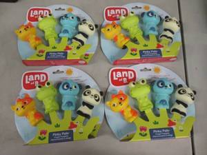 lot 145 image: 4- 4pc Finger Puppets...