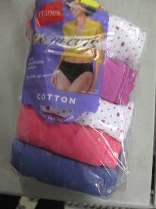 lot 159 image: Pack Ladies Size High Cut Panties...