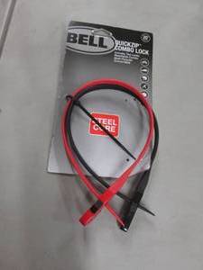 lot 165 image: 2pk Bell QuickZip Combo Locks...