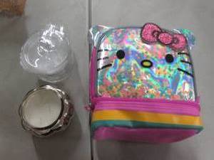 lot 171 image: Hello Kitty Lunch Bag, Candy Dish, ...