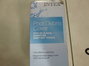 lot 219 image: Intex Pool Debris Cover 8 ft...