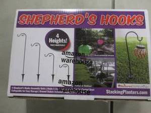 lot 227 image: 4pk Shepherds Hooks...
