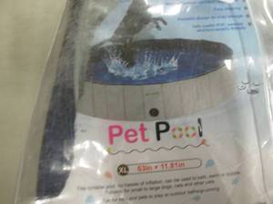 lot 252 image: Pet Pool 63x11.81 inch...