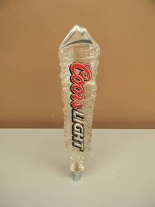 VERY COOL COORS LIGHT TAP HANDLE - SEE PICTURES