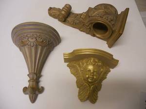 lot 34 image: 3 Corbels or Shelves