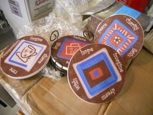 lot 22 image: 216 Coaster Sets