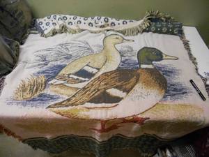 lot 108 image: Mallard duck blanket