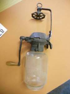 lot 87 image: Wall Mount Coffee Grinder