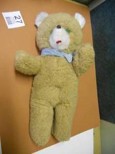 lot 27 image: Very Old Musical Teddy Bear