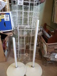 lot 60 image: Display Card Racks
