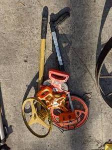 lot 67 image: Assorted Rolling Measuring Wheels