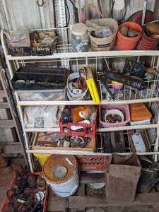 lot 268 image: Garage Shelf Plus Contents