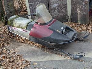 lot 603 image: Vintage Polaris Snowmobile