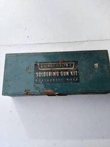 lot 318 image: Montgomery Ward Soldering Gun Kit