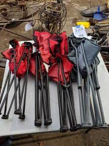 lot 328 image: Lot of Camping Chairs