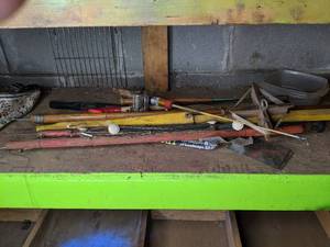 lot 370 image: Antique ice Fishing Gear