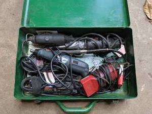 lot 29 image: Assorted DremelsRotary Tools in Metal Case