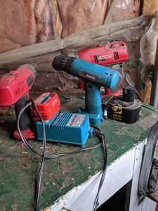 lot 83 image: Lot of Three Cordless Drills