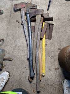 lot 90 image: Lot of Assorted Axes