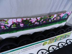 lot 67 image: New Case of Metal Decorative Landscape Edging and New Edging Stakes