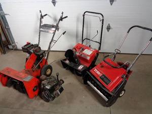 lot 30E image: Take What You Want Project Snowblowers