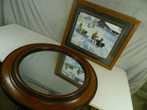 lot 72 image: Mirror and Print