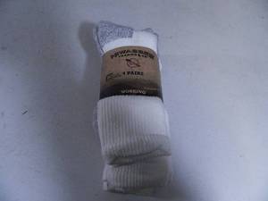 lot 121 image: 4 New Pairs Hiwassee Cotton Socks