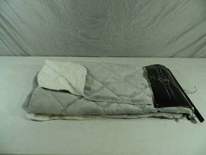 lot 165 image: New Quilted Velvet Sherpa Throw