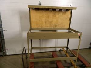 lot 31E image: Gorilla Rack Work Bench (needs TLC)