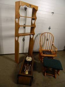 lot 50A image: Take What You Want Furniture and Clock