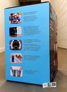 lot 207 image: Air Innovations Clean Mist Dual Tank Smart Humidifier Never Opened Still in its Original Box