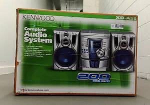 lot 241 image: Kenwood XD-A55 Mini System Unused Still In Original Box