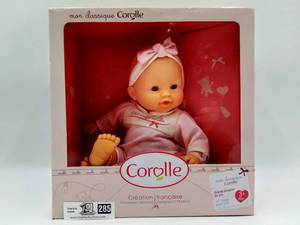 lot 285 image: Vintage 2000 Corolle Baby 14 Doll and Baby Im Your Baby Doll Carrier, Both Never Used Still in Original Boxes