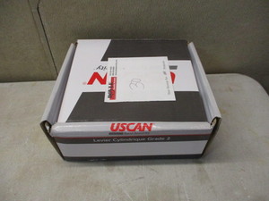 lot 30 image: USCAN G2 Polished Brass Passage Lever