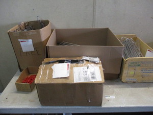 lot 69 image: Huge Lot of Pegboard Hooks and Shelf dividers