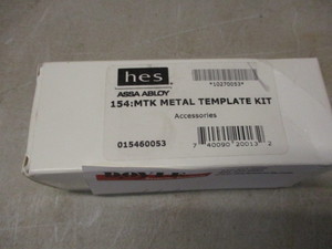 lot 111 image: HESS 154 MTK Metal Template Kit