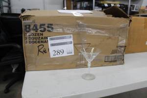 Lot of (36) Martini Glasses 6