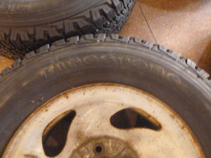 lot 5 image: Set of 4 New Firestone Destination AT Tires on Rims
