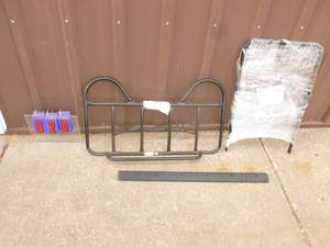 Atv rack for yamaha & other metal pieces. New condition. As shown.